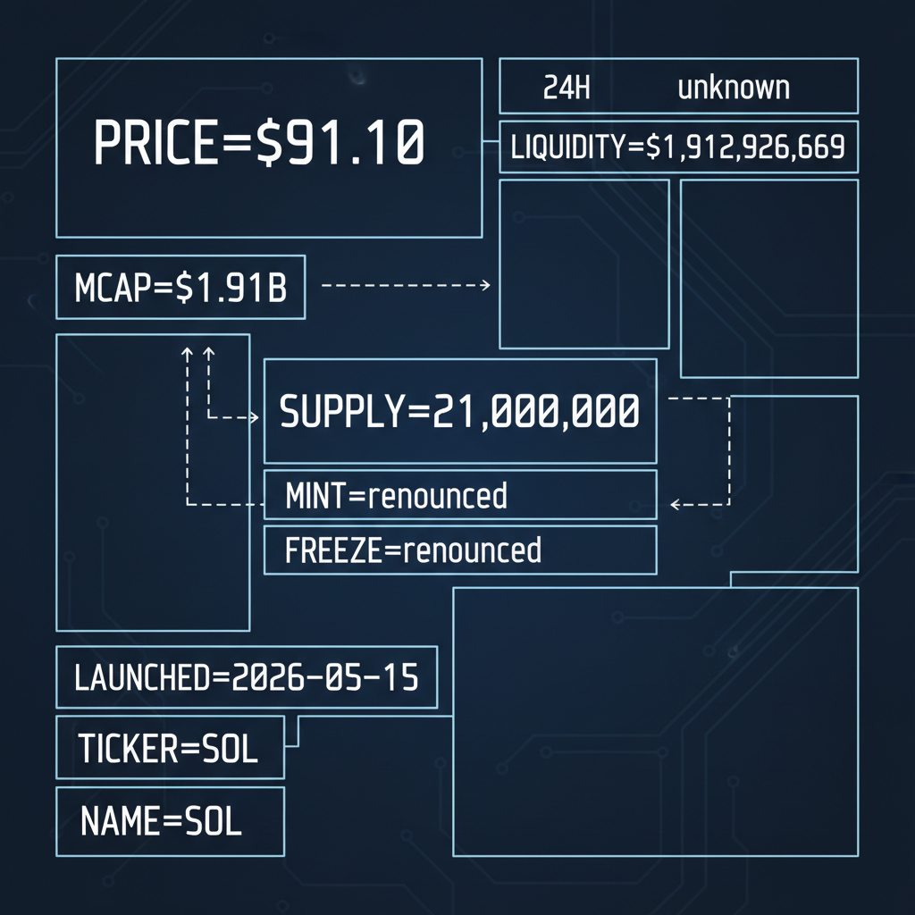 generated token infographic