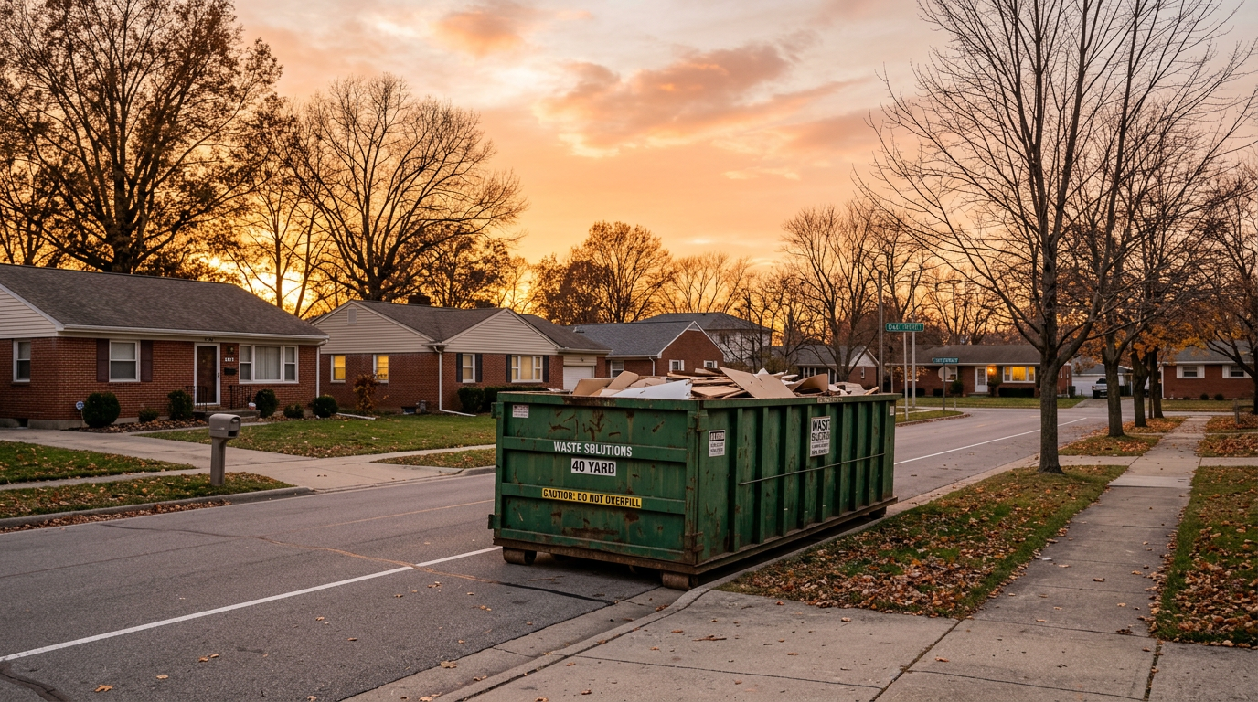 Dumpster rental delivery in Valdosta GA