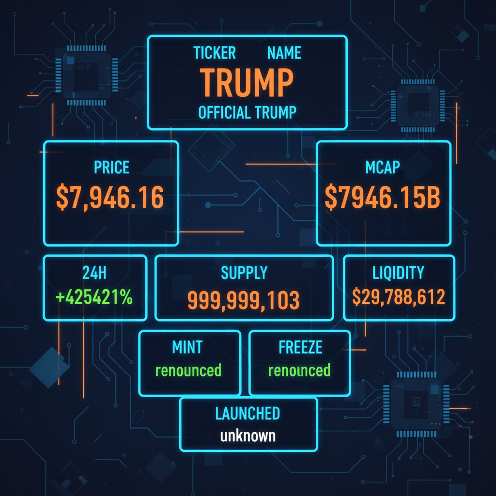 generated token infographic