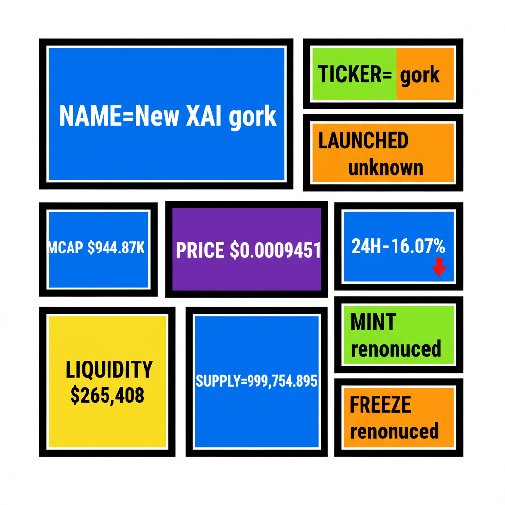 generated token infographic