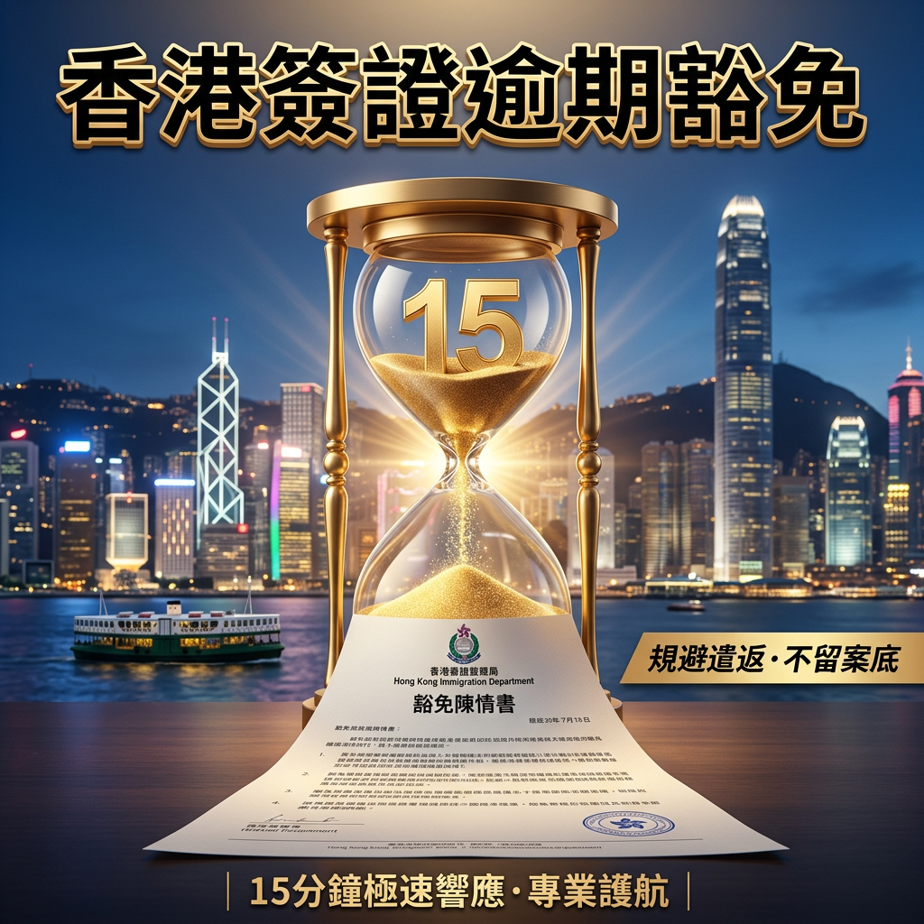 香港签证逾期豁免15分钟极速响应专业护航